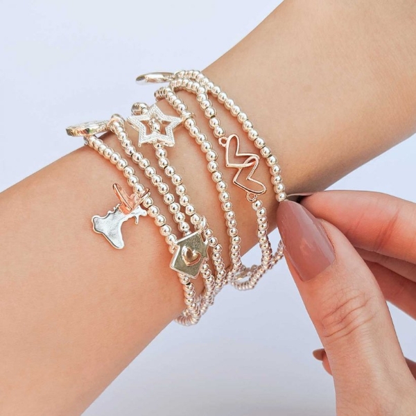 Best Friend bracelet - Friendship BFF Handmade Bracelets Christmas Gif