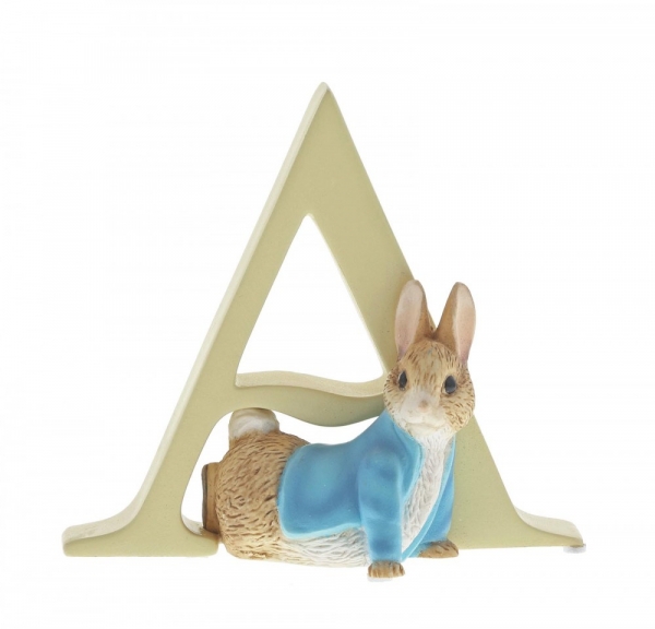 Beatrix Potter Alphabet Figurine Letter E Peter Rabbit NEW by Beatrix Potter 