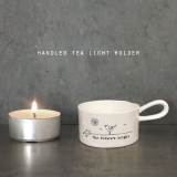 Cream Tealight Holder by Parlane 21 cm